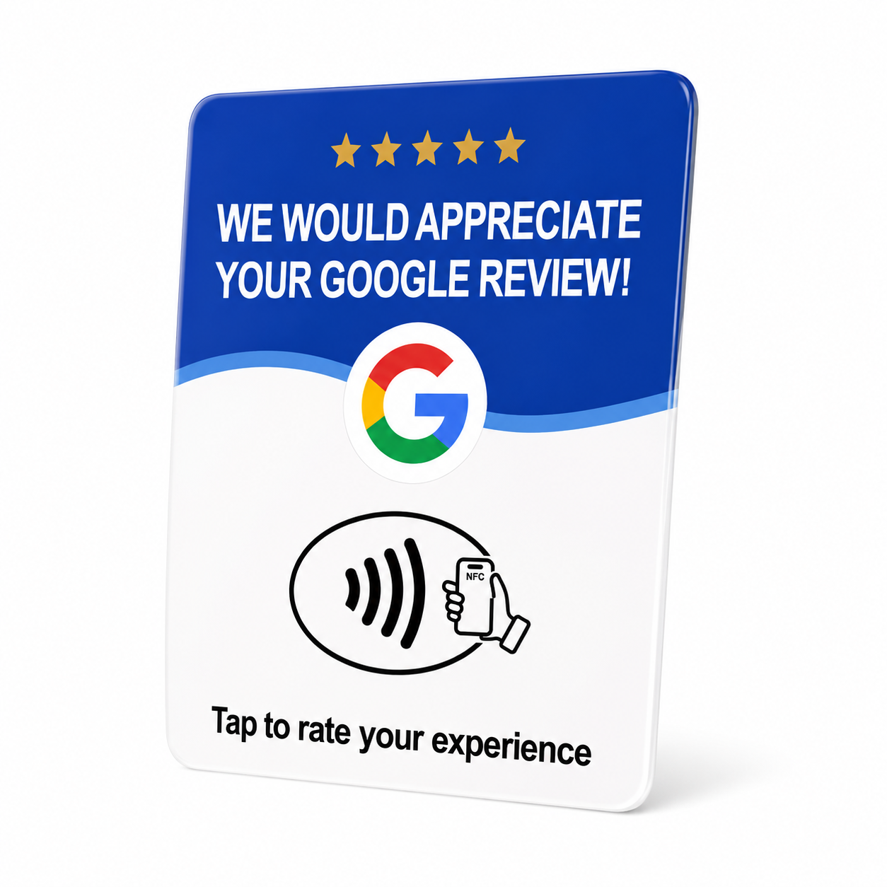Google Review NFC Card – Instant Tap to Review