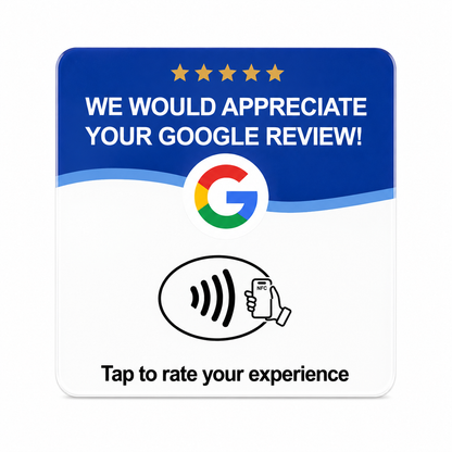Google Review NFC Card – Instant Tap to Review